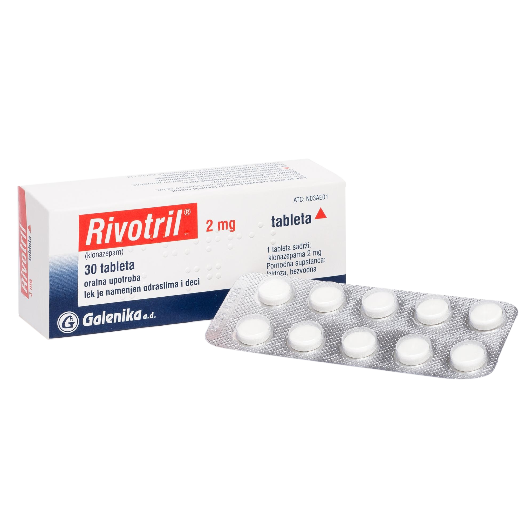 rivotril 2mg